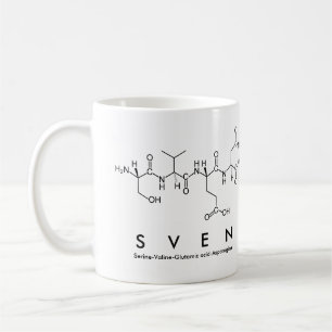 Sven peptide namn mugg