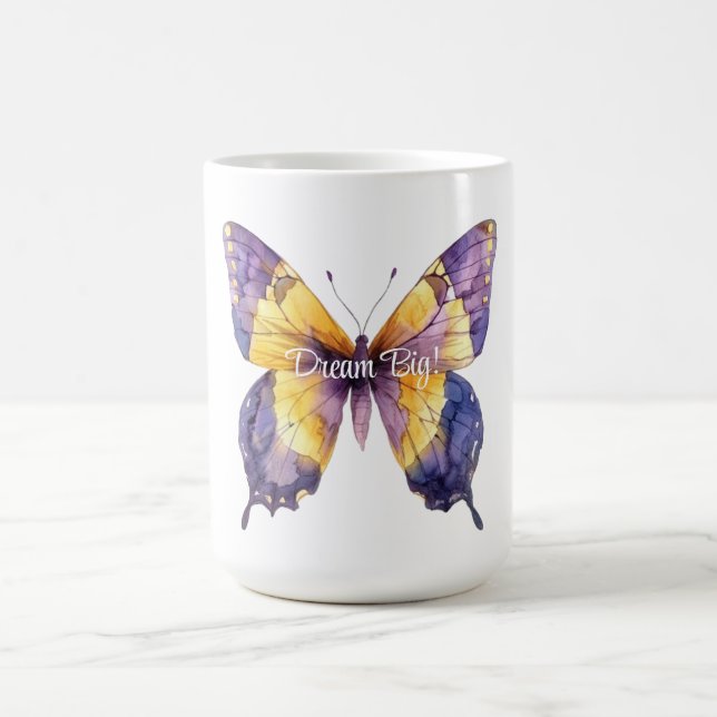 Svensdrömmar: Dream Big Butterfly Kaffemugg (Center)
