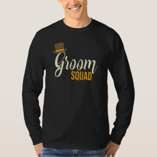 Svensexa Brudgumssällskap Polterabend Mäns Herrar T Shirt