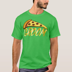 Svensexa för brud och rolig möhippa pizza t shirt