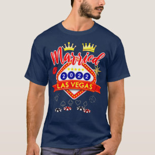 Svensexa i Vegas Gifta i Vegas Brudgum Brud  T Shirt