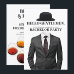 Svensexa Inbjudningar<br><div class="desc">Copyright © Socialite Designs Inc. & LICENSGIVARE. Sätt igång konfettin och höj ett glas – han ska knyta knuten, men först ska vi festa! Denna stilrena inbjudan till möhippa av Socialite Designs sätter tonen för en oförglömlig natt fylld av skratt, gemenskap och legendariska minnen. Med en djärv, modern layout och...</div>