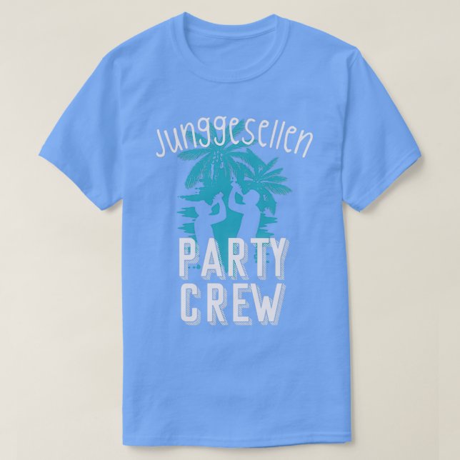 Svensexa Party Crew T Shirt (Design framsida)