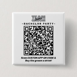 Svensexa QR-kod Köp Drink Team Brudgumme Öl Knapp