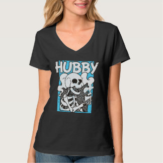 Svensexa skelett dricker kaffe Ny make T Shirt