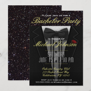 Svensexa   Smokinginbjudan Inbjudningar