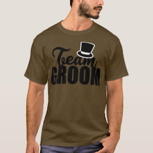 Svensexa Team Brudgum Topphatt Presentidé T Shirt