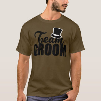 Svensexa Team Brudgum Topphatt Presentidé T Shirt