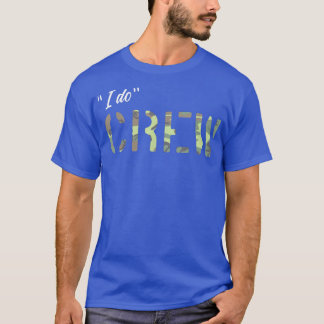 Svensexekamouflage Jag Gör Crew Matchande Brudgum T Shirt