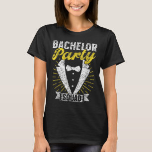 Svensexekväll Sällskap Brudgum Team Brud Moget T Shirt