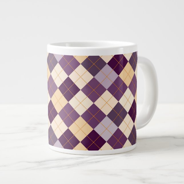 Svensk bakgrund jumbo mugg (Framsida höger)