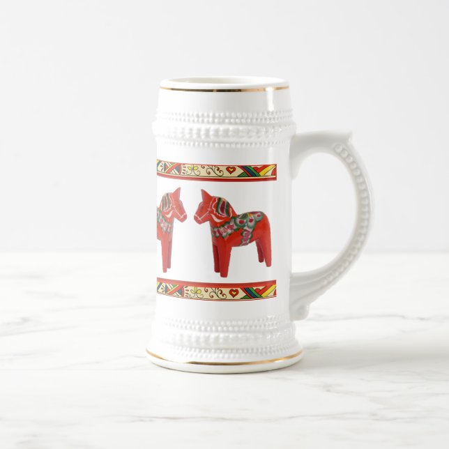 Svensk Dala hästjul Stein Sejdel (Höger)