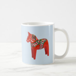 Svensk Dala hästskandinav Kaffemugg
