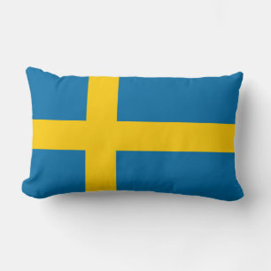 Svensk Flagga (Sverige) - lumbaldyna Lumbarkudde