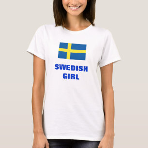 SVENSK FLICKA T-SHIRT