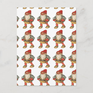 Svensk julälva helg vykort