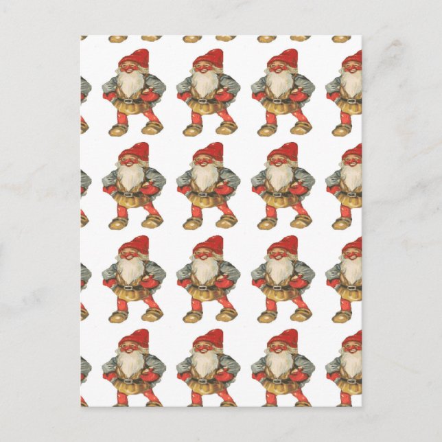 Svensk julälva helg vykort (Framsida)