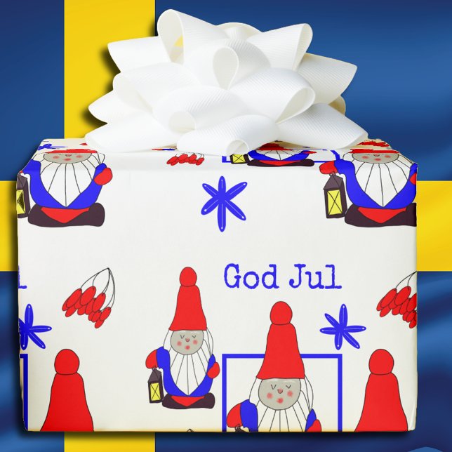 Svensk juljul presentpapper (Skapare uppladdad)
