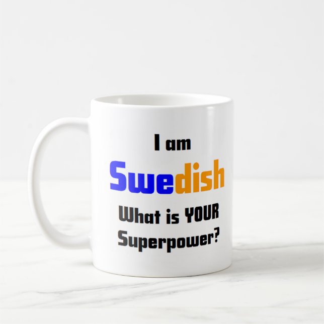 svensk kaffemugg (Vänster)
