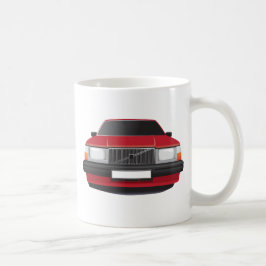 Svensk klassikerbil från 80-tal - 90-tal kaffemugg