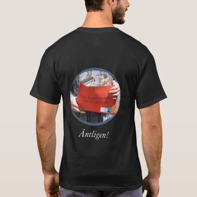 Svensk pension - svenskpension tee shirt (Baksida)