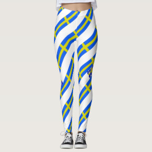 Svensk randflagga leggings