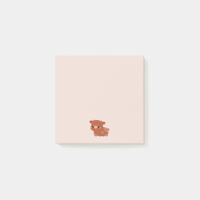 Svensk röd ko post-it block (Framsida)