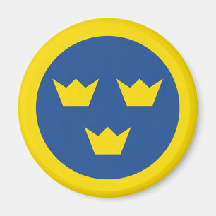 Svensk Roundel magnet
