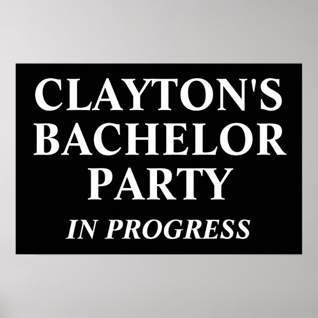 Svensk Sängkammarparty- Affisch (Framsidan)