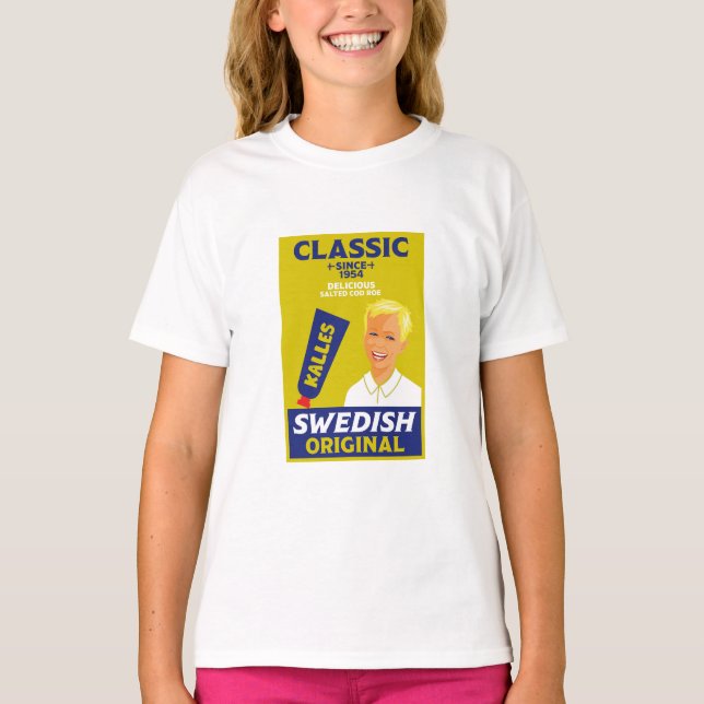 Svensk smörgåskaviar Fisk Kaviar T Shirt (Framsida)
