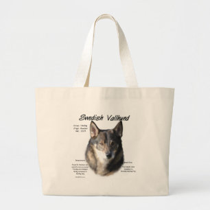 Svensk Vallhund historiedesign Jumbo Tygkasse