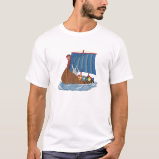 Svensk Viking fraktskandinav T Shirt