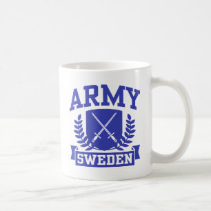 Svenska armén kaffemugg