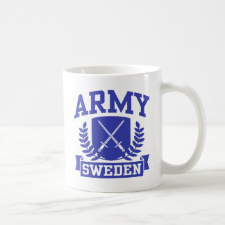 Svenska armén kaffemugg