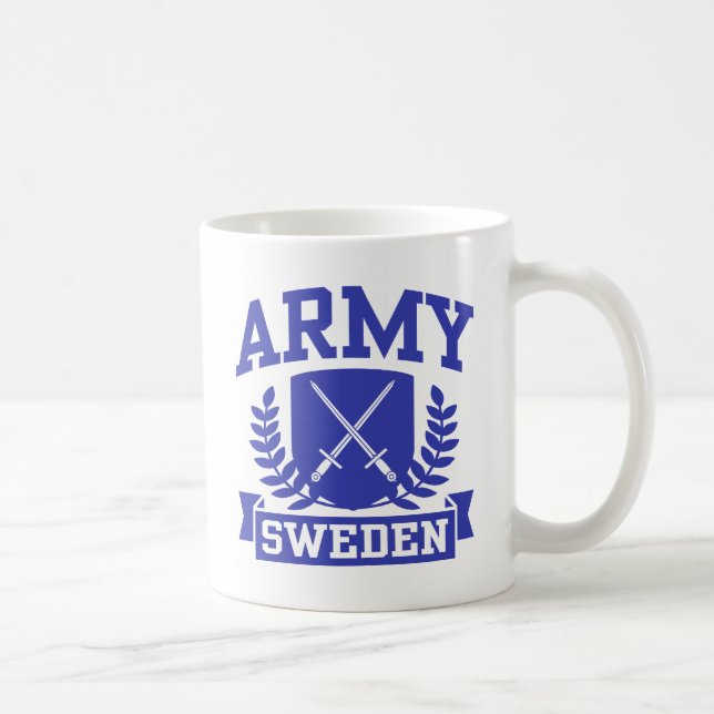 Svenska armén kaffemugg (Höger)