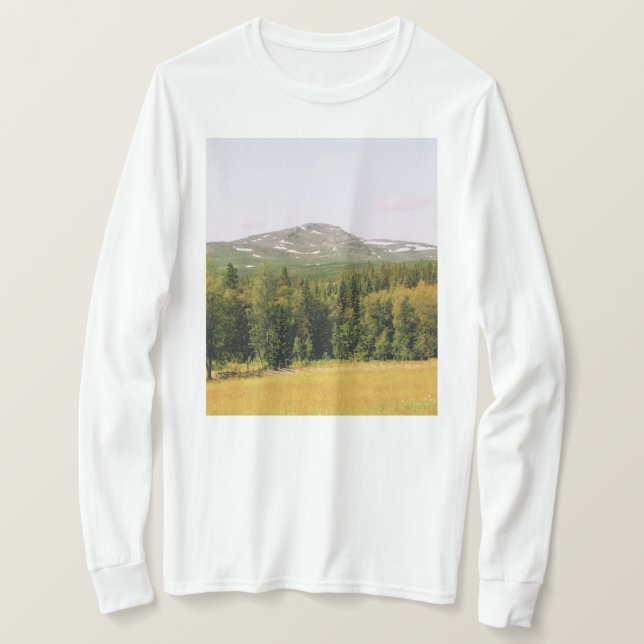 Svenska bergslandskapet t shirt (Design framsida)