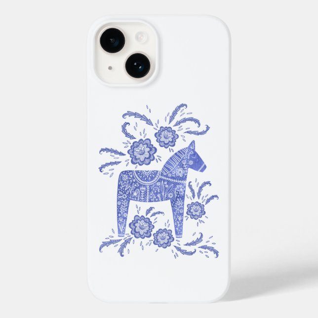 Svenska Dala Horse Blue (Baksida)