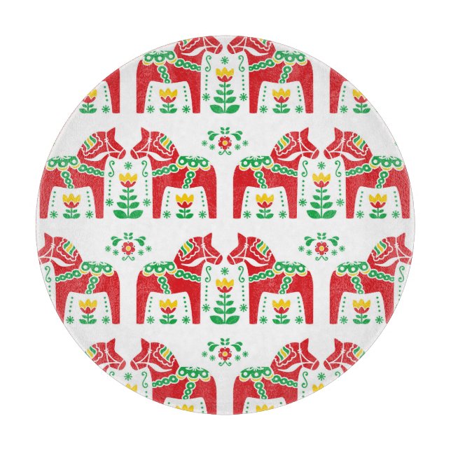 Svenska Dala Horse: Folk Art (Framsidan)