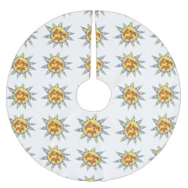 Svenska Dala Horse Julgran Skirt Julgransmatta Borstad Polyester