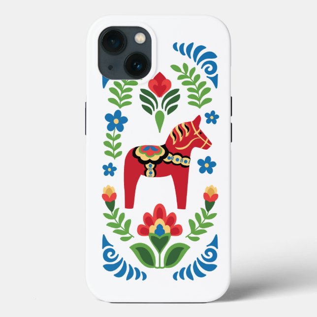 Svenska Dala Horse Red (Baksida)