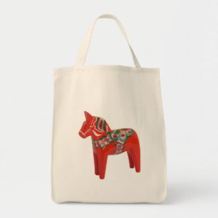 Svenska Dala Horse Scandinavian Tygkasse