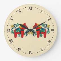 Svenska Dala Horse Twillingar Scandinavian