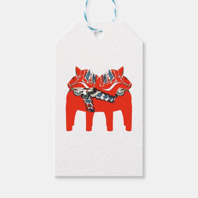 Svenska Dala Horses Apparel och presenter Presentetikett (Framsidan)