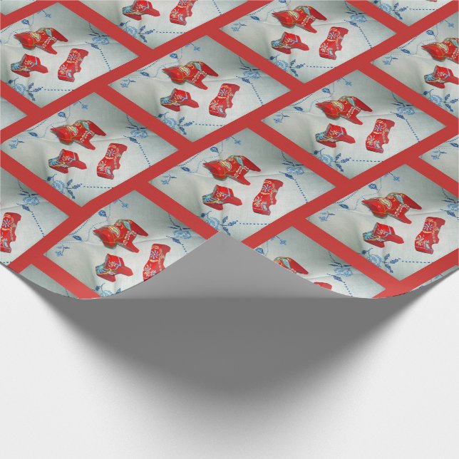 Svenska Dalahästar Presentpapper (Hörn)