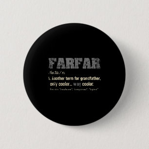 Svenska Farfar Rolig Definition Farfar Present Knapp