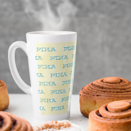 Svenska Färg Fika Latte Mugg