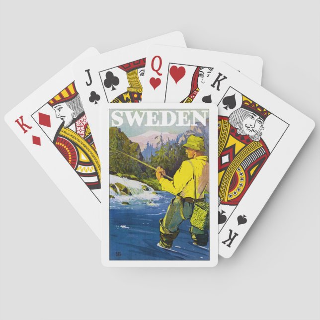 Svenska fiskare casinokort (Baksidan)