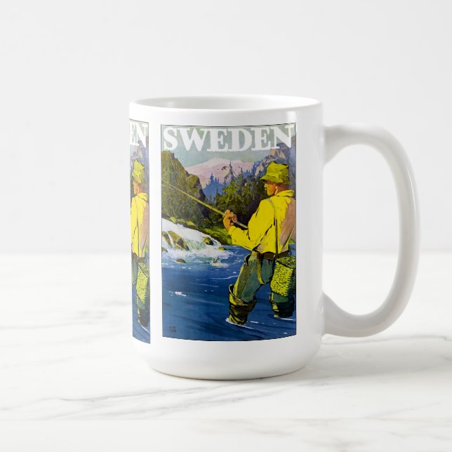 Svenska fiskare kaffemugg (Höger)