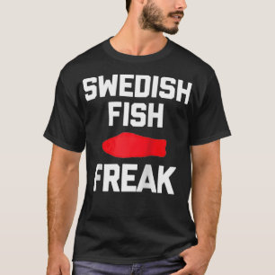 Svenska Fisken Freak rolig och sa sarkastisk mat c T Shirt