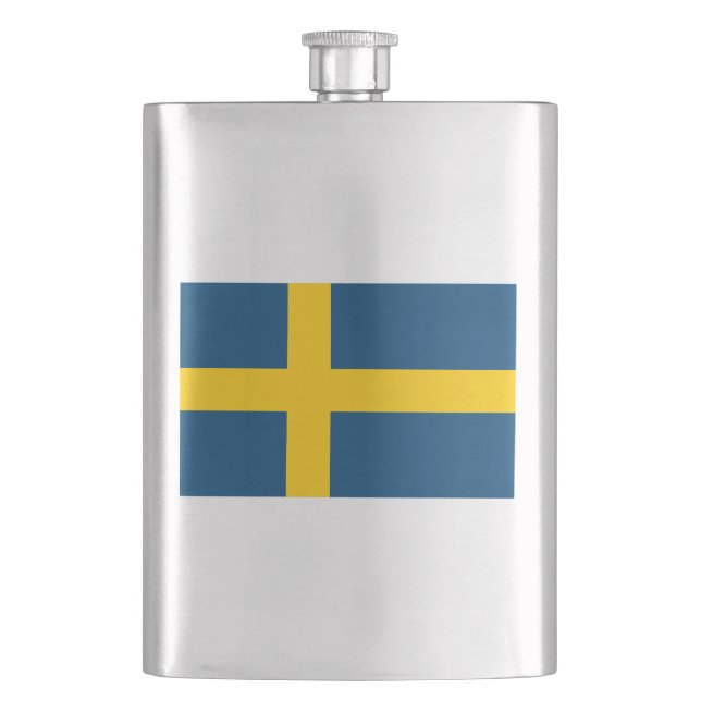 Svenska Flagga Fickplunta (Framsidan)